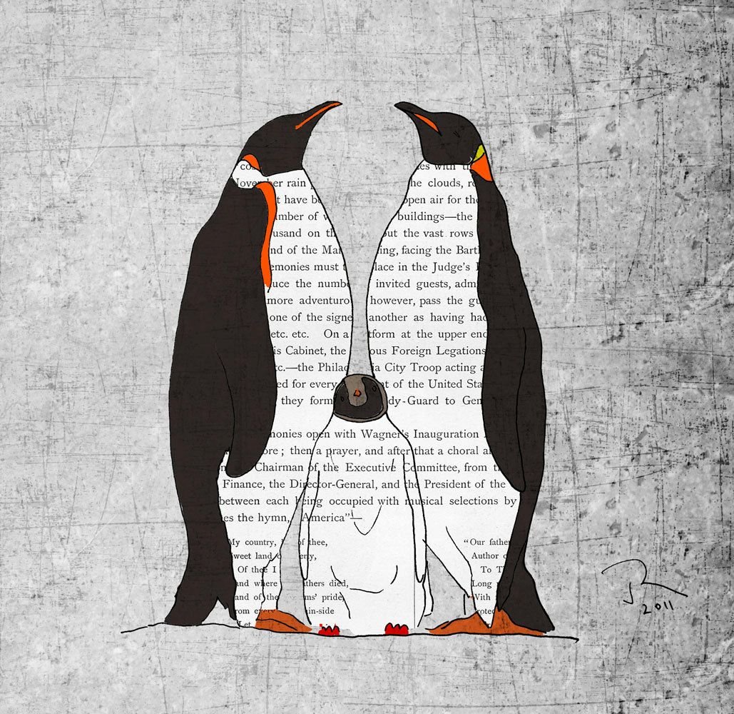 Постер Пингвин