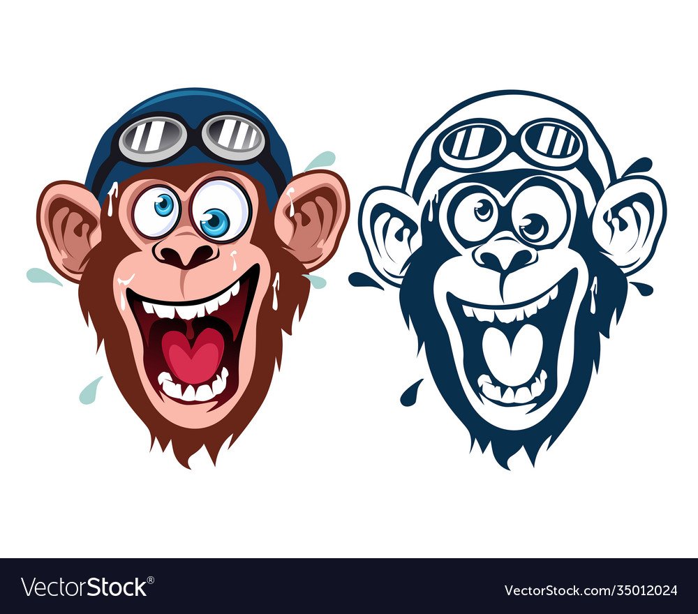 Стикеры город СУМАСШЕДШИХ обезьян