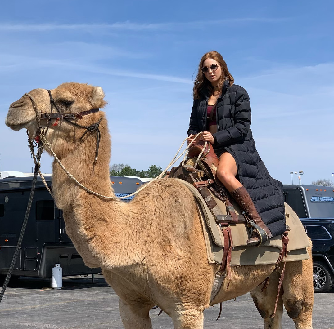 Верхом на верблюде