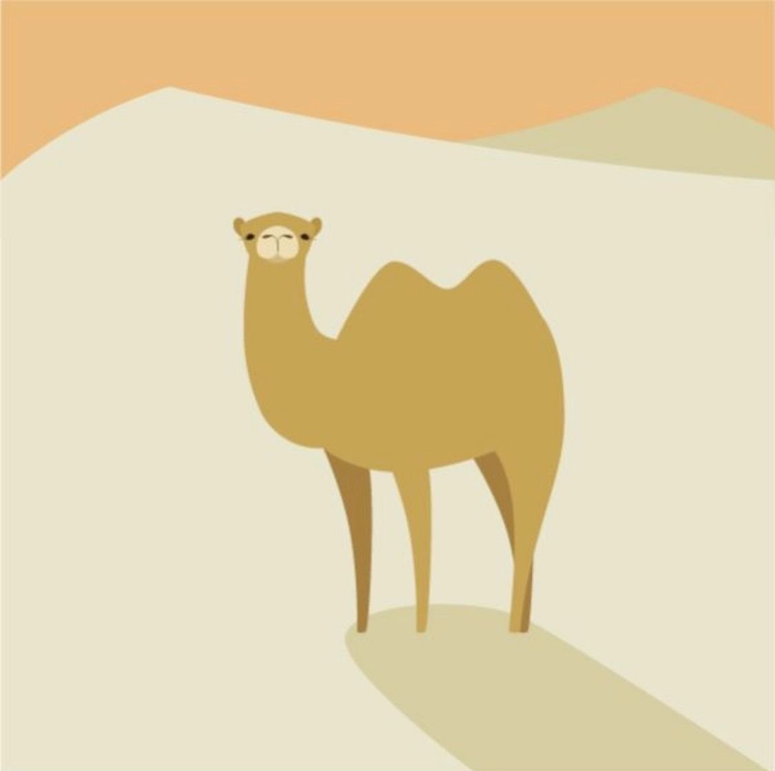 Милые Верблюды мультяшные