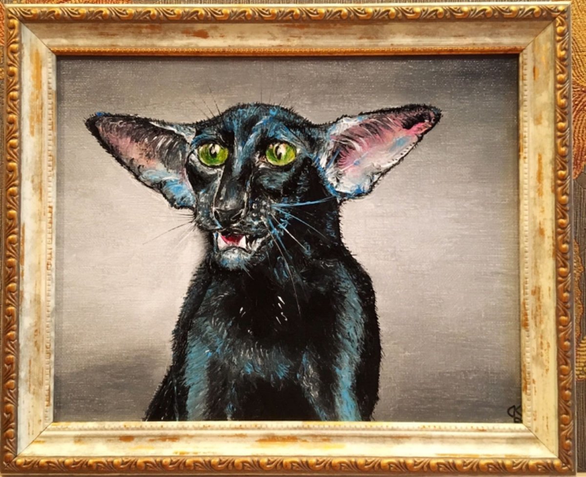 Ориентальная кошка демон