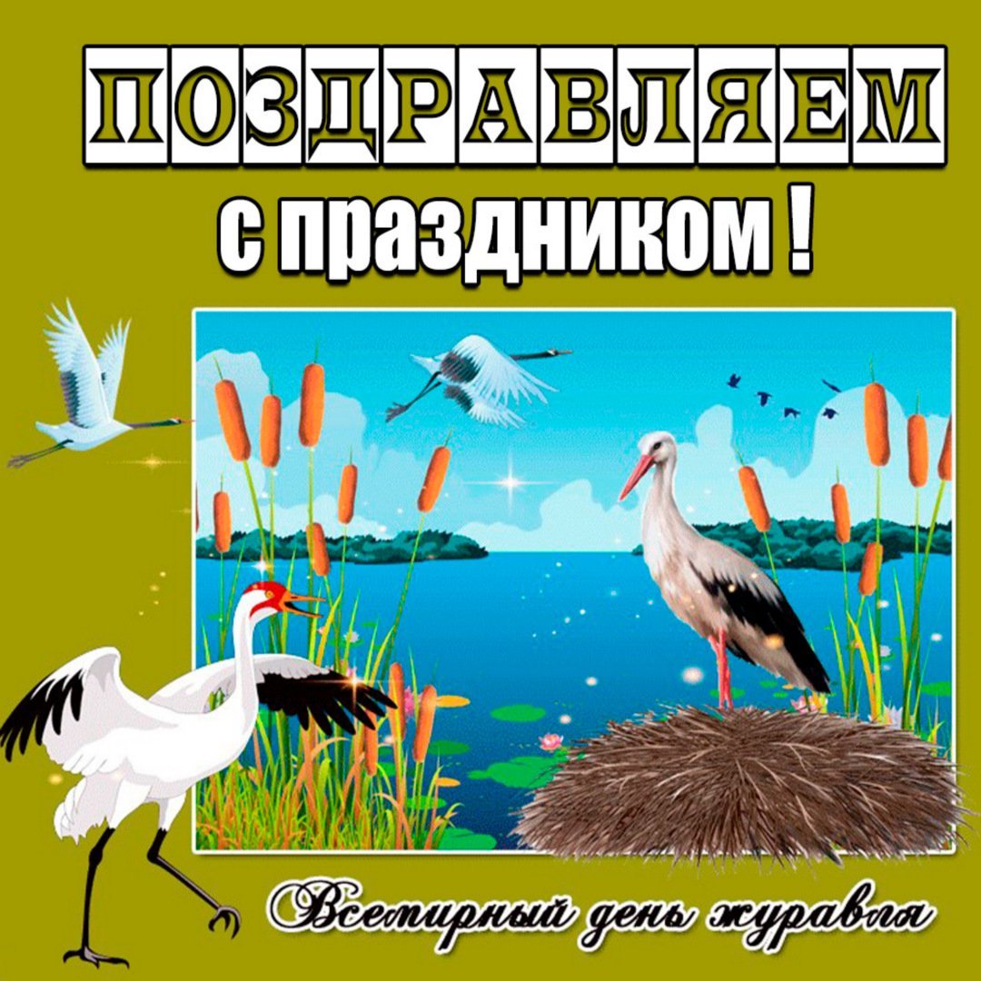 Международный день журавля