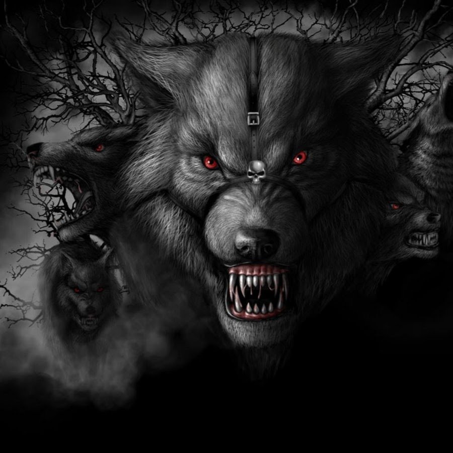 Жеводанский зверь чёрный волк