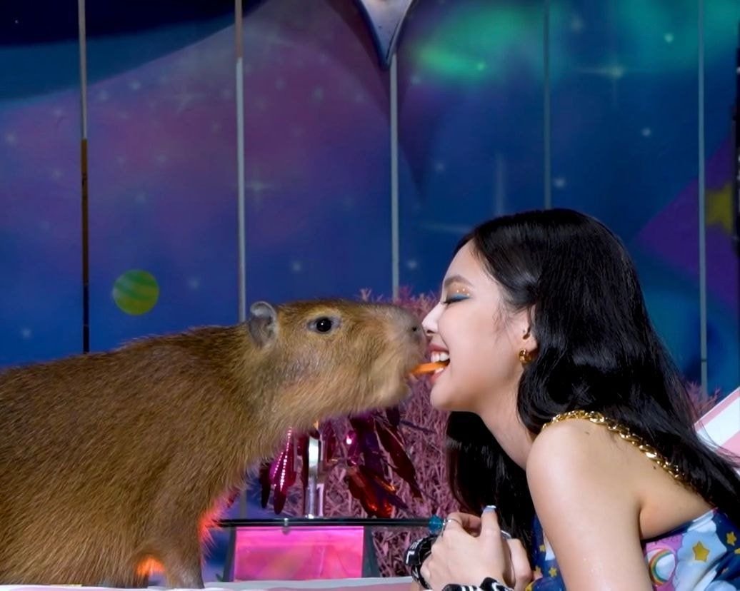 Дженни и капибара