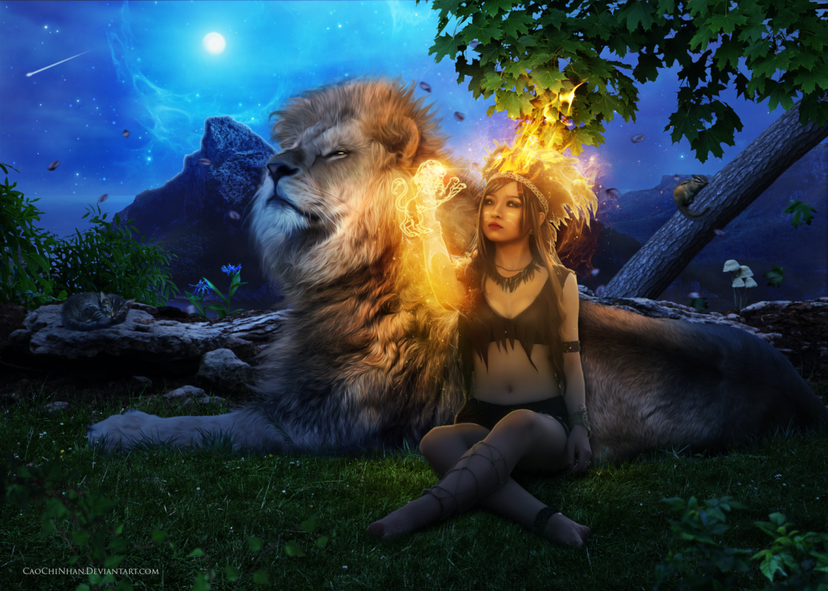 Лев знак зодиака фэнтези