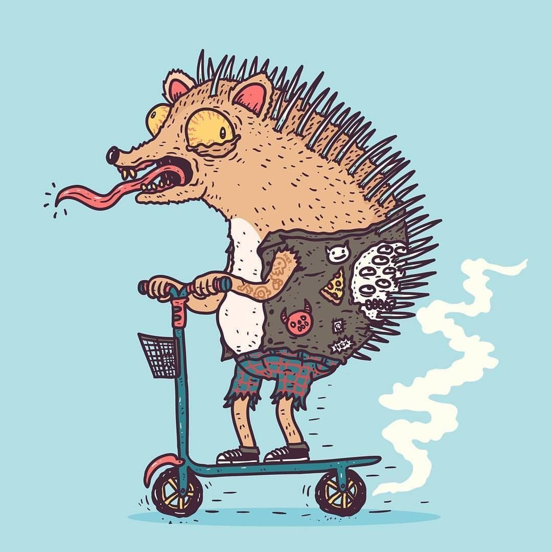 Боевые ежики