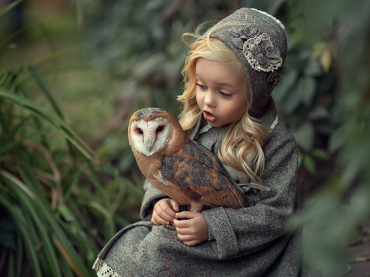 Михайлова Елена фотограф девочка с совой