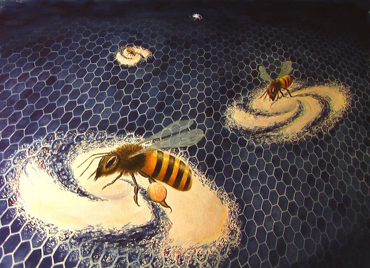 Космос и пчела