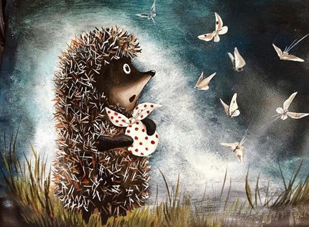 Ежик в тумане мультфильм 1975