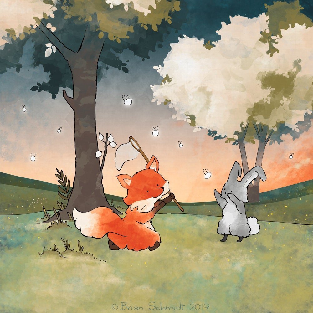 Лисенок и Зайчонок