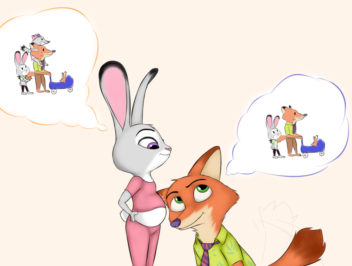 Зоотопия беременная Джуди