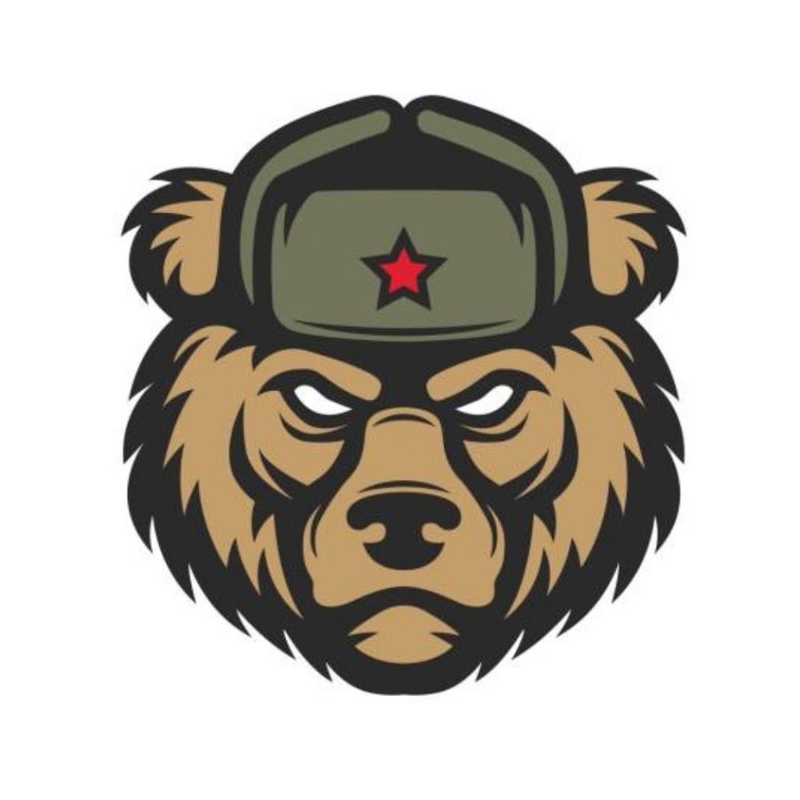 Медведь в шапке ушанке