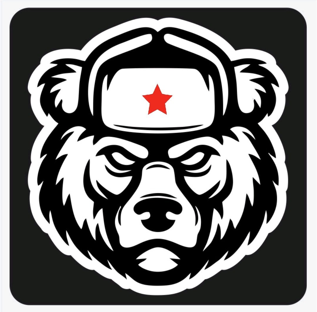 Медведь в шапке ушанке