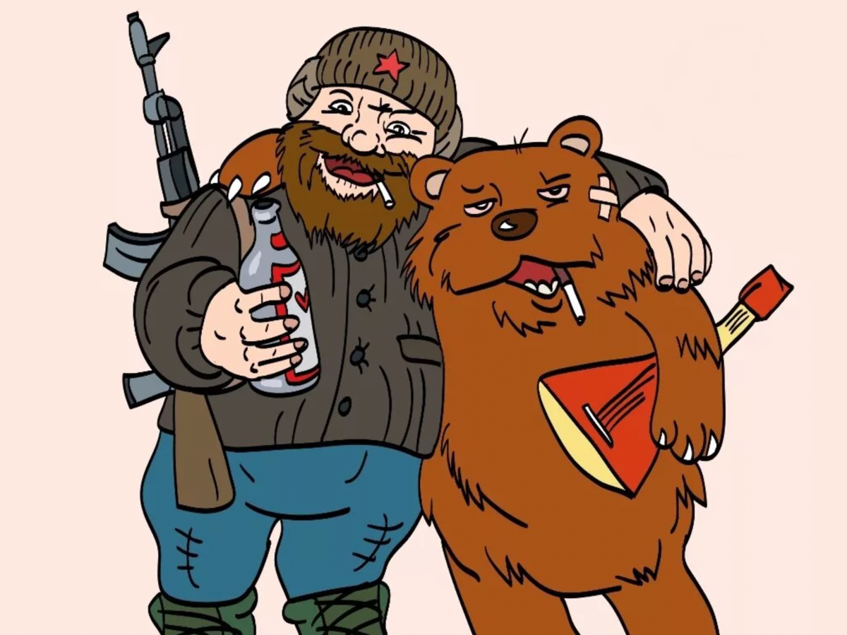 Мишка водка балалайка