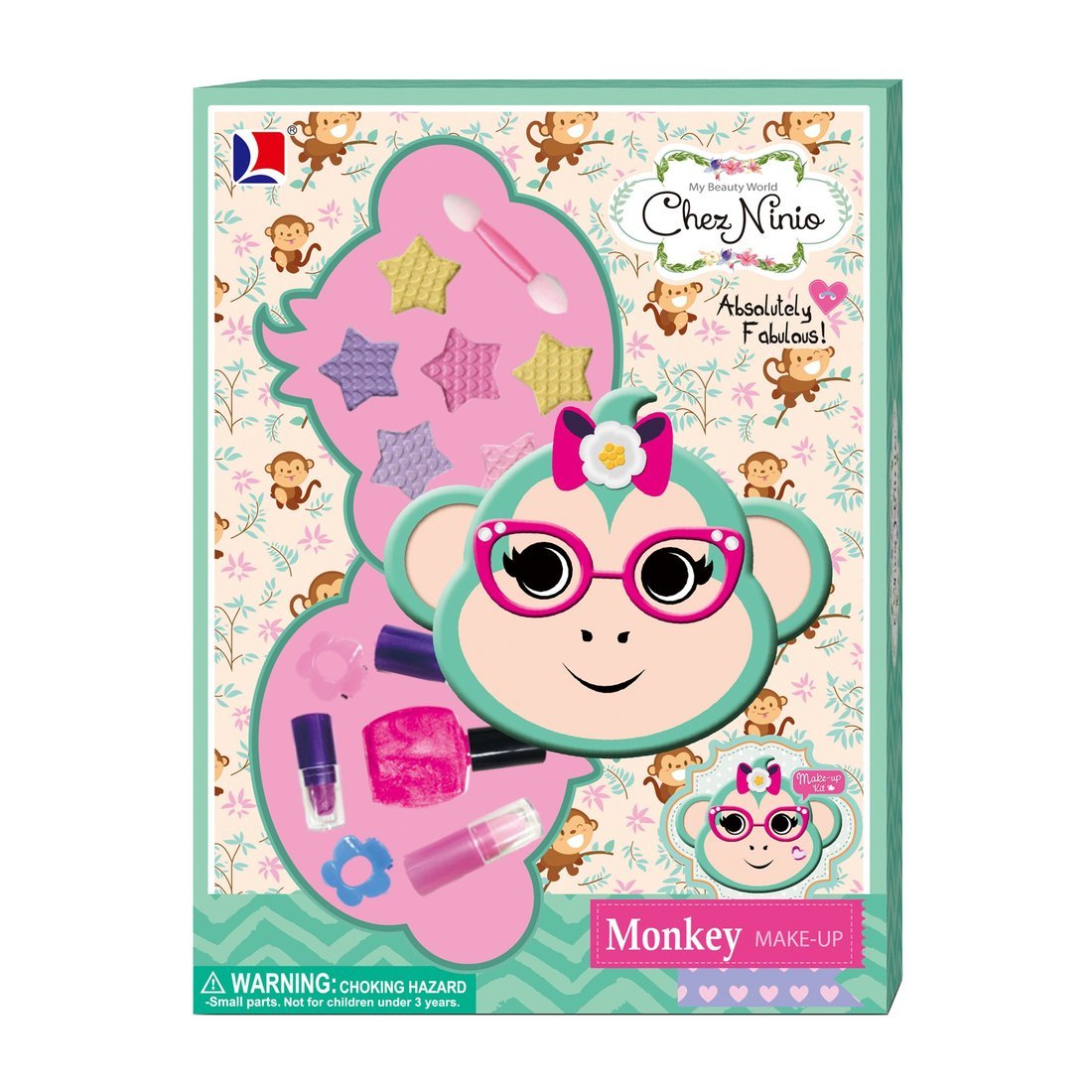 Обезьяна с косметикой