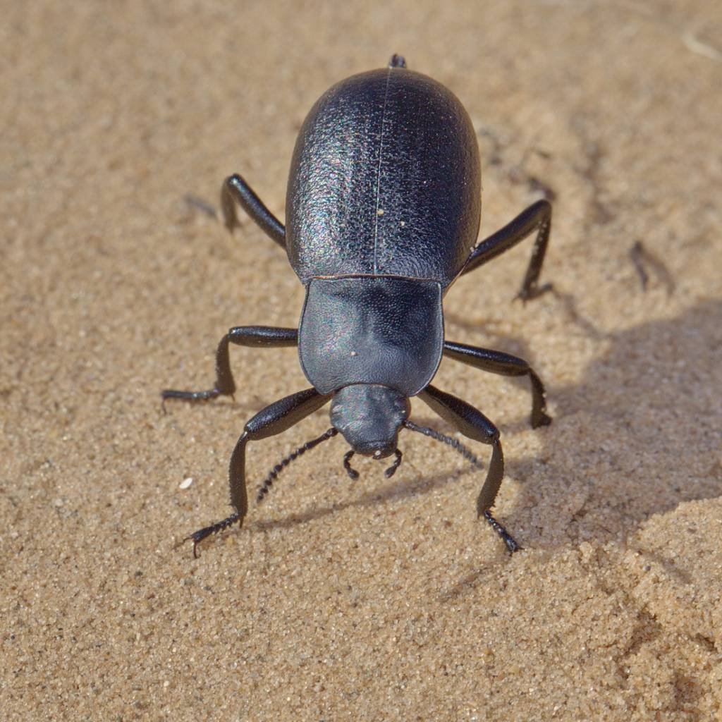 Жук чернотелка Степная