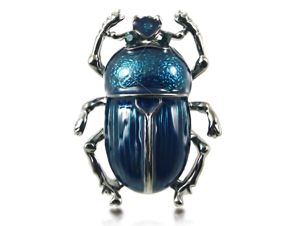 Брошь Жук скарабей
