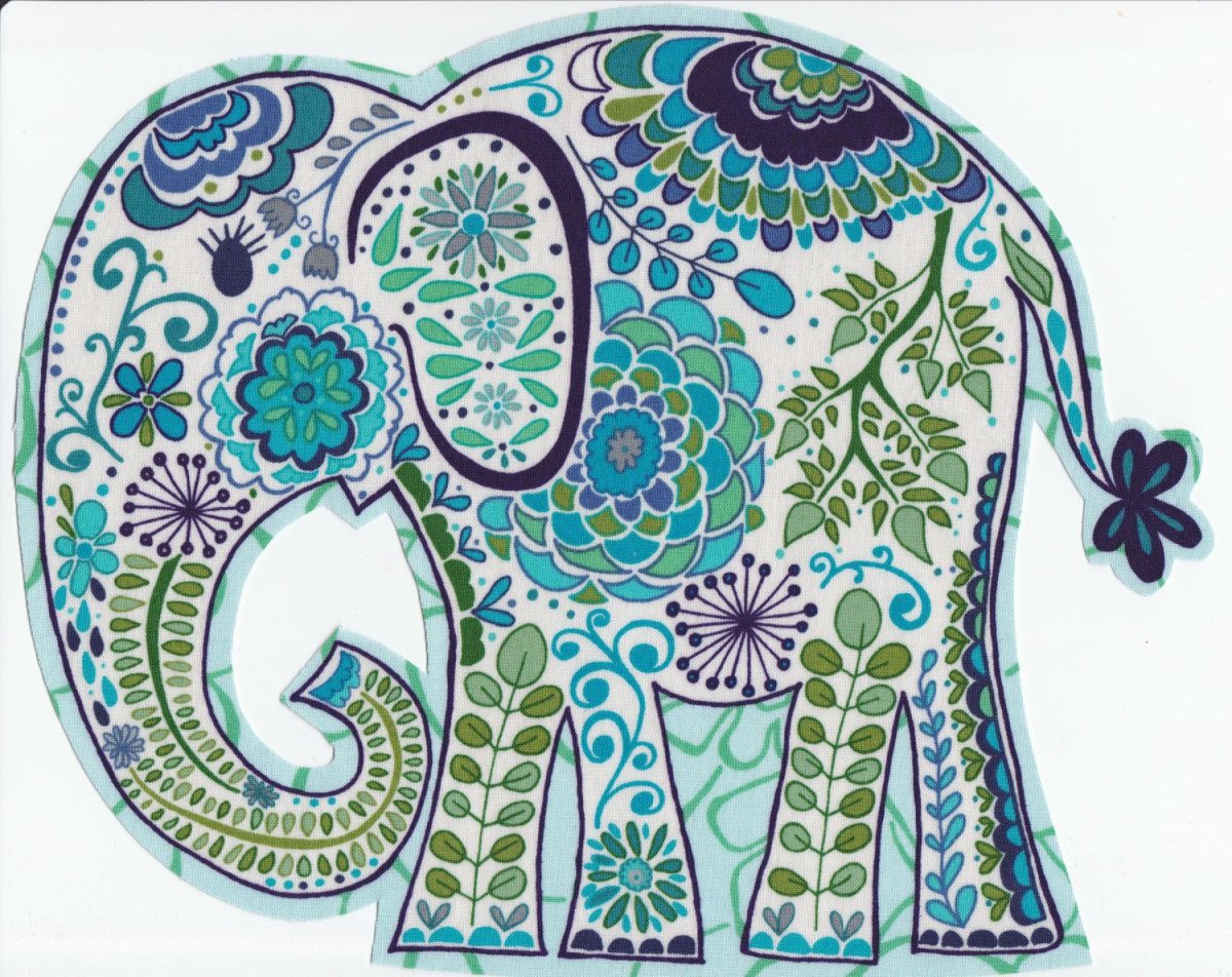 Слон в пейсли