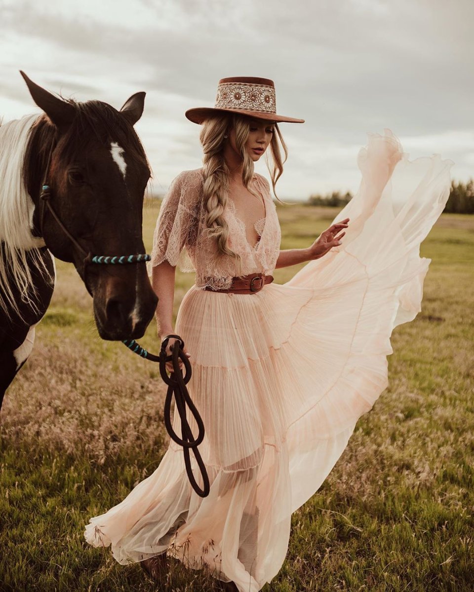 Платье в ковбойском стиле