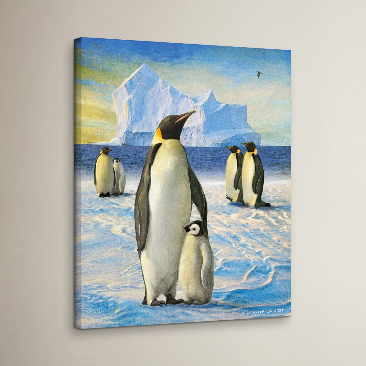 Пингвин картина