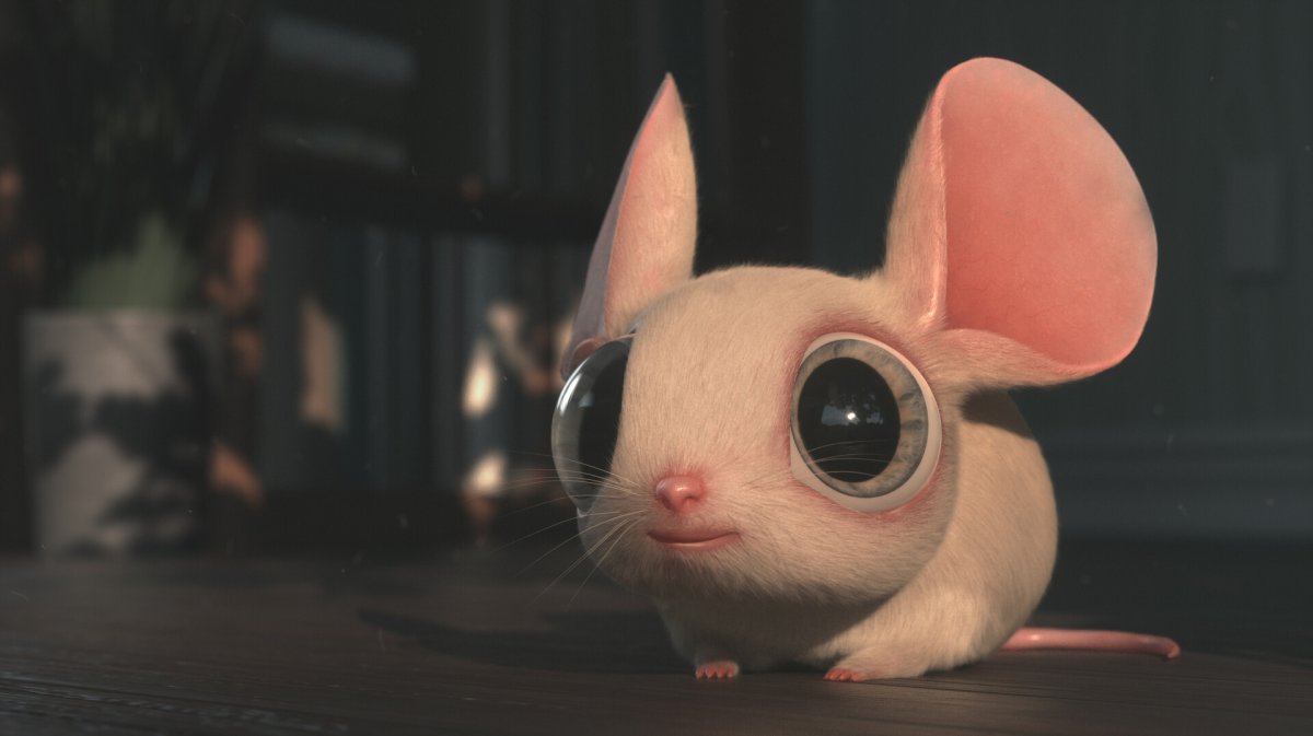 Мышка с большими глазами