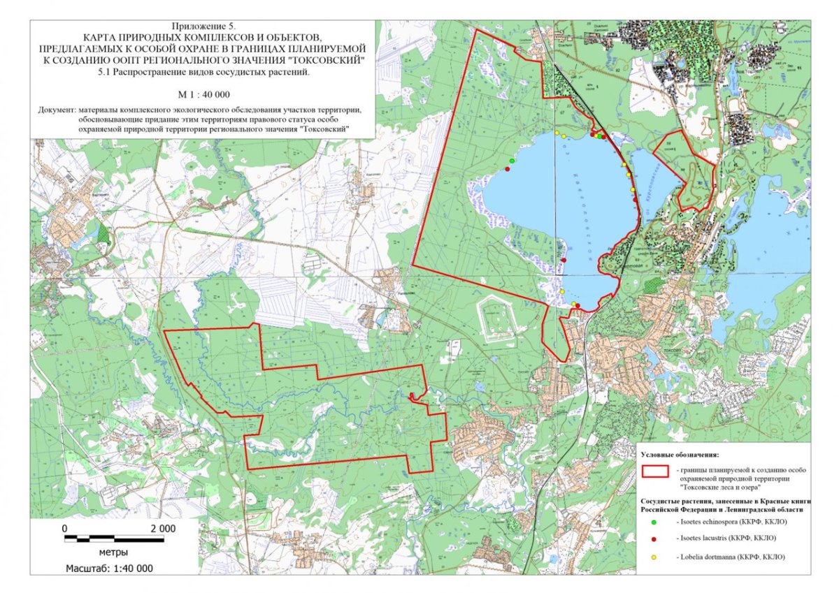 ООПТ “природный парк”Токсовский”