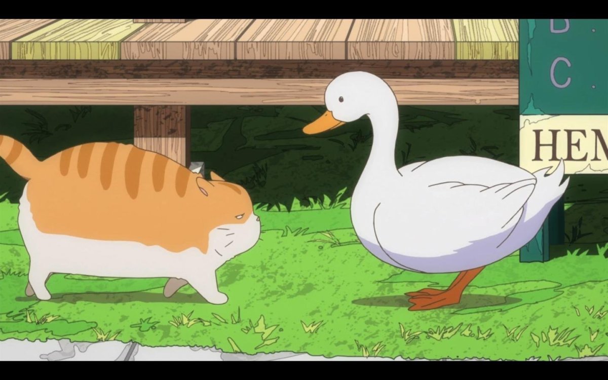 Утка из аниме