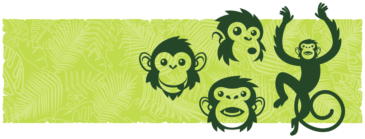 Обезьяна Графика