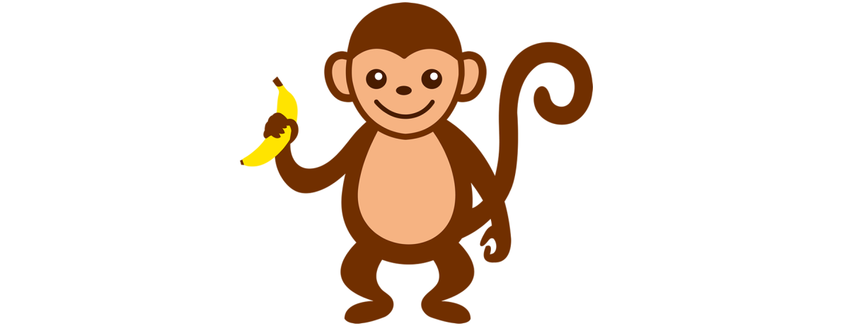 Обезьяна без фона