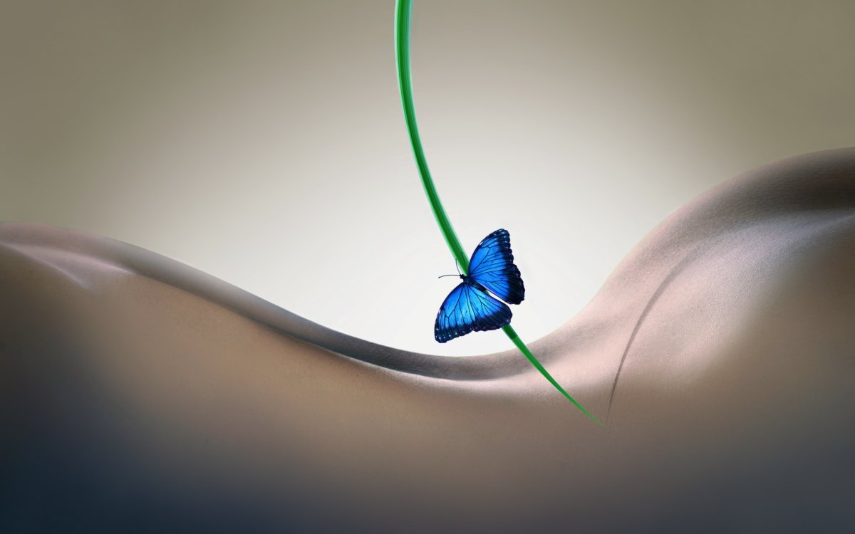 Макросъемка женского тела