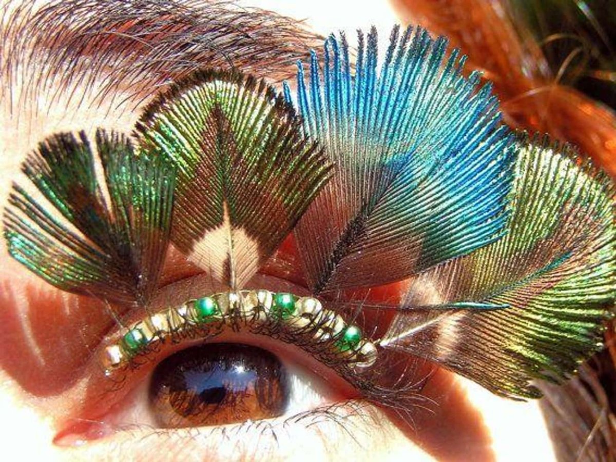 Необычные ресницы