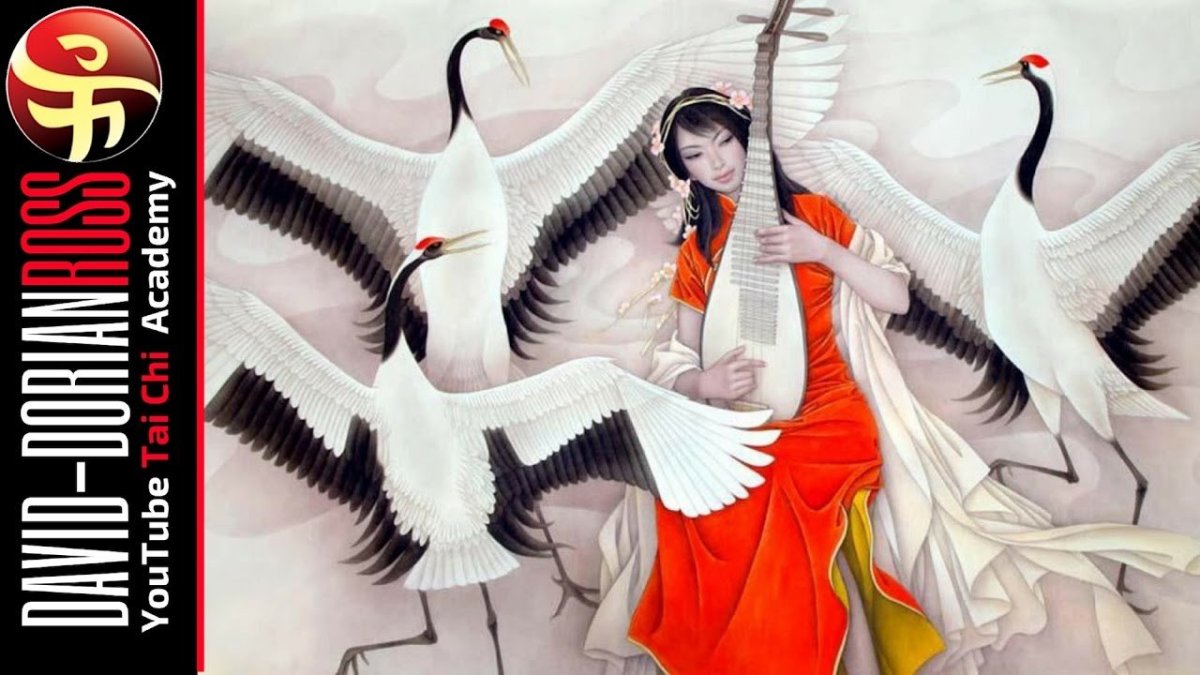 Древне китайская живопись Журваль