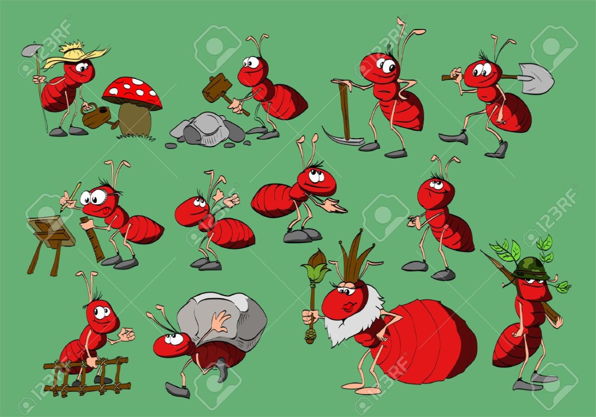 Профессии муравьев для детей