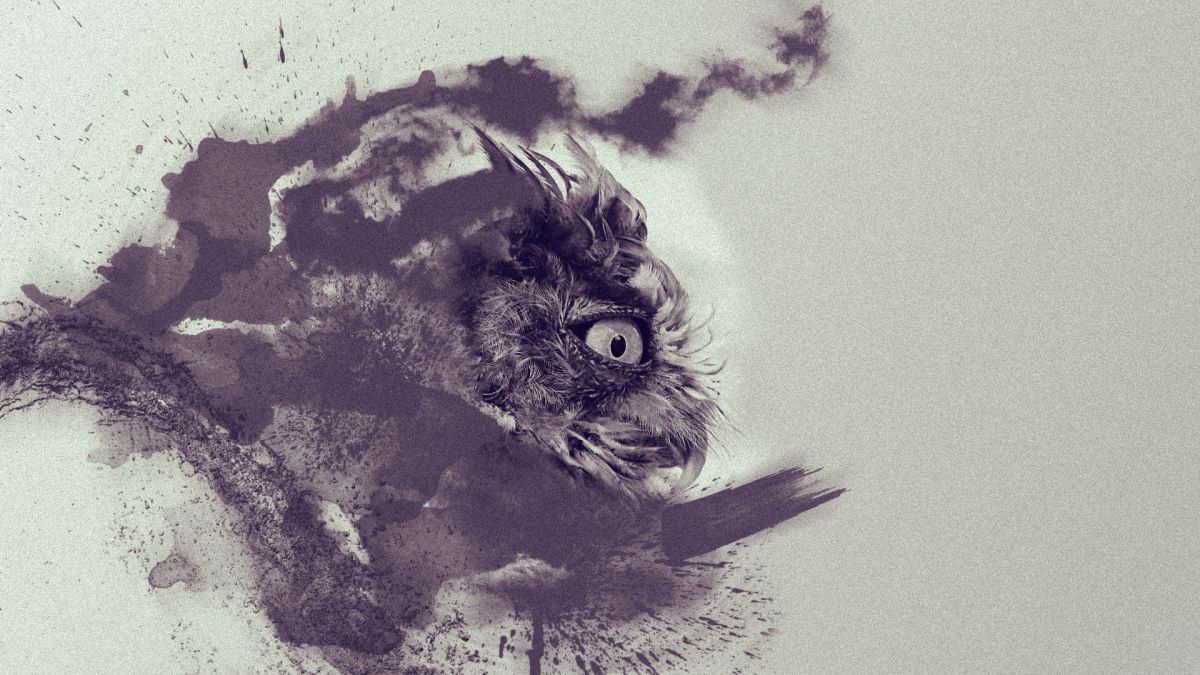 Сова рисунок на рабочий стол