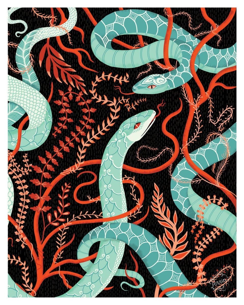 Змеиный узор