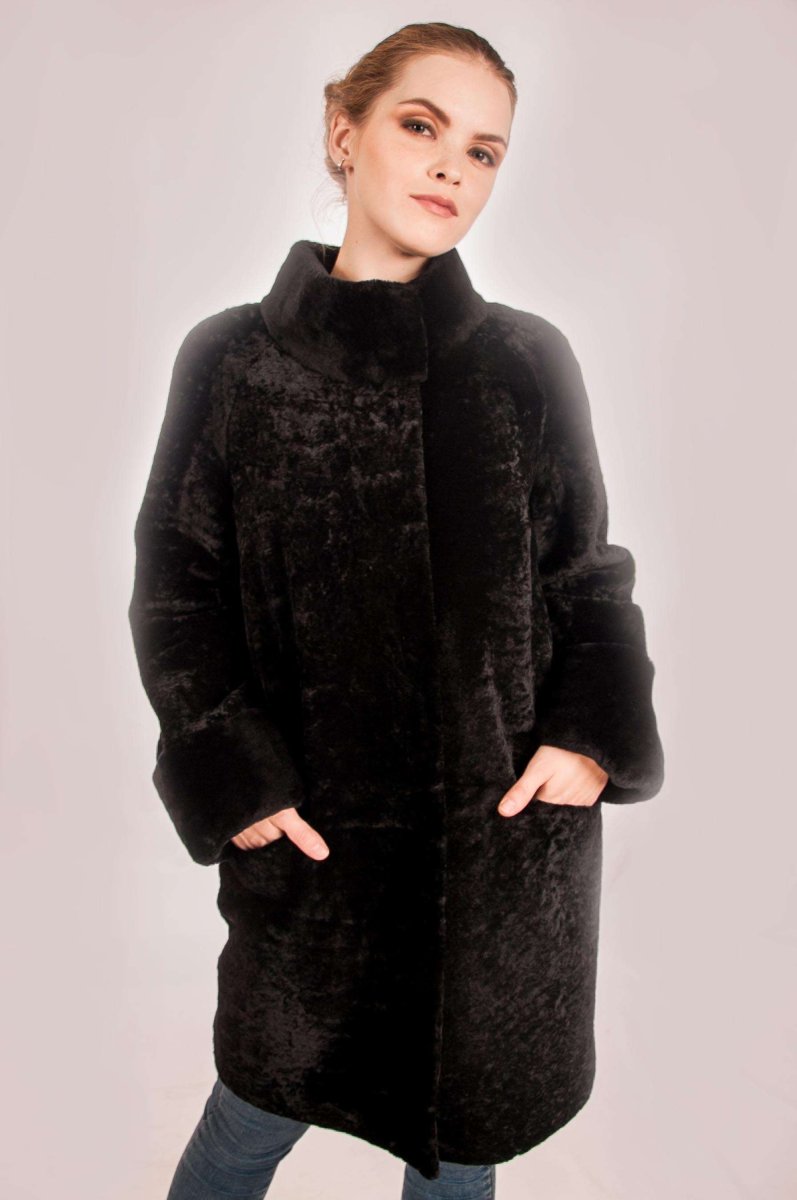 Дубленка астраган двухсторонняя