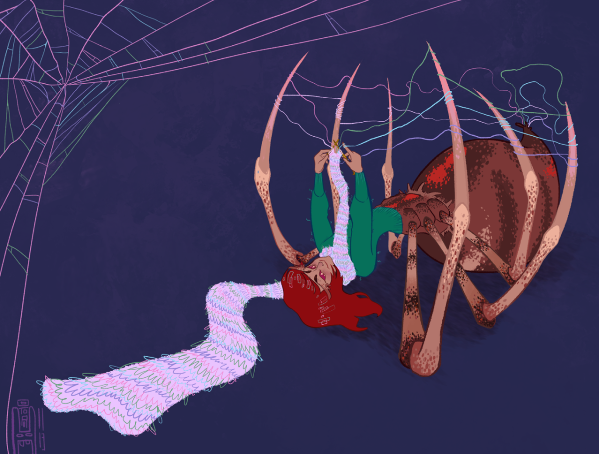 Паучий кокон anime