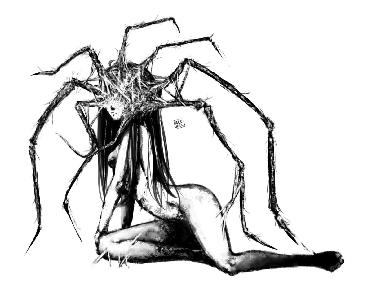 Паук-оборотень Йорогумо