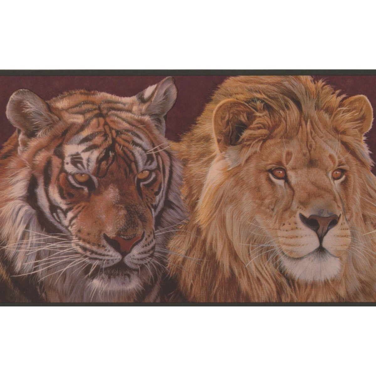Картины с тиграми и львами