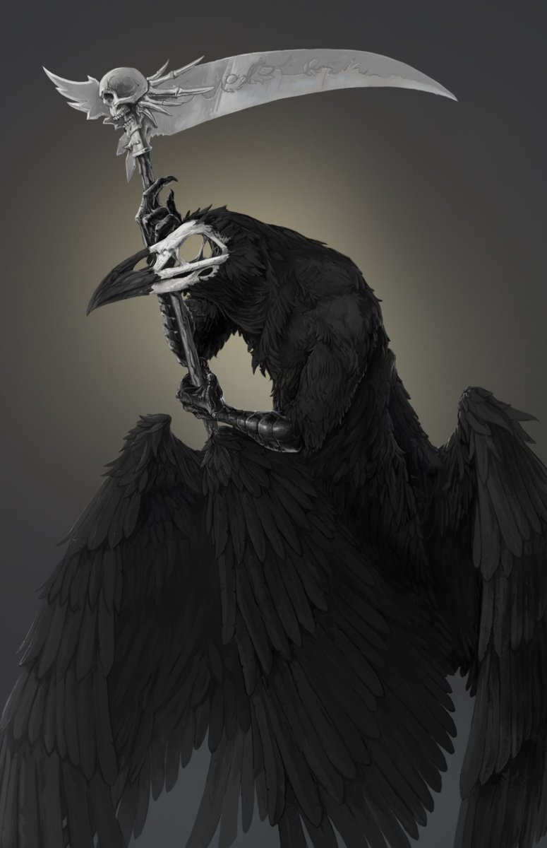 Демон птица