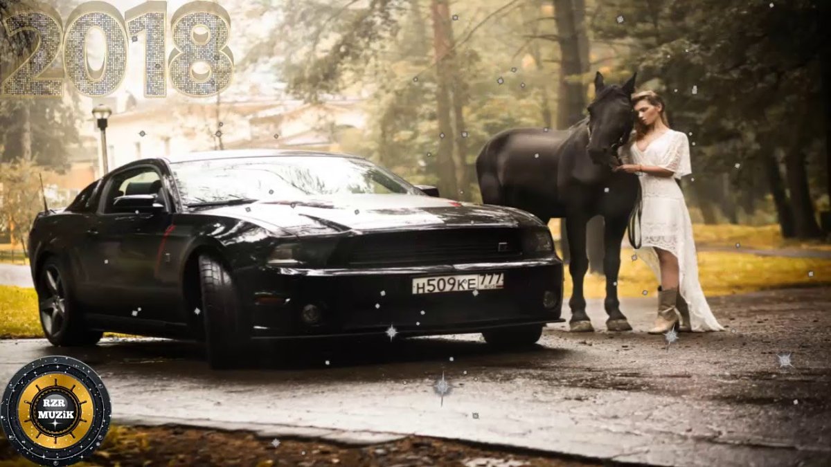 Форд Мустанг с лошадкой