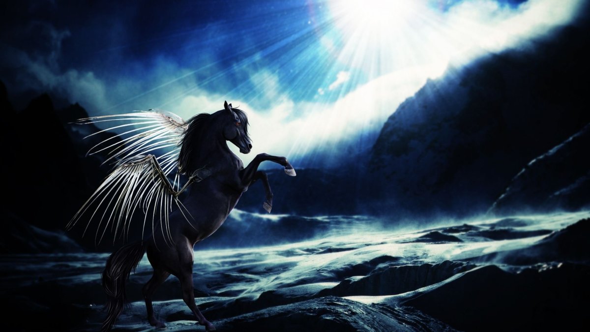 Крылатый конь Гарри Поттер