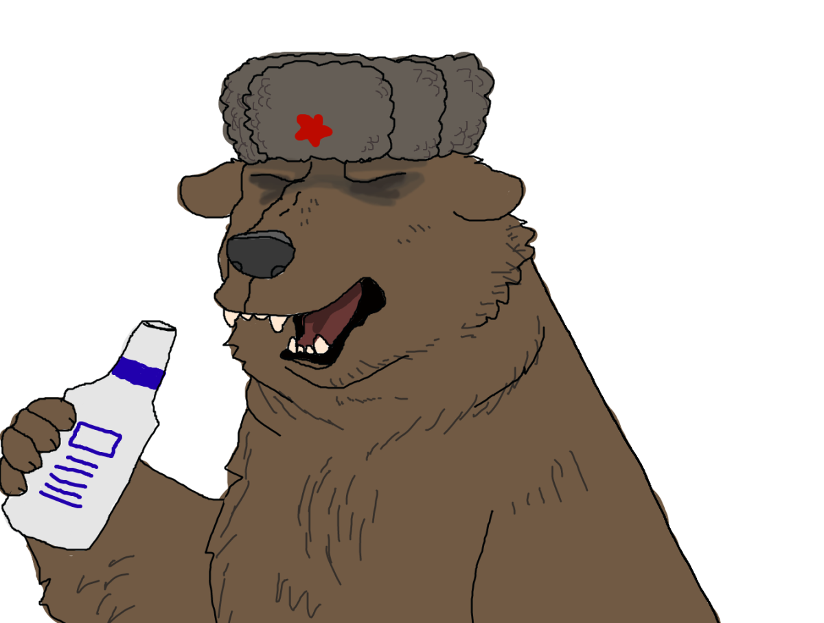 Водка медведь