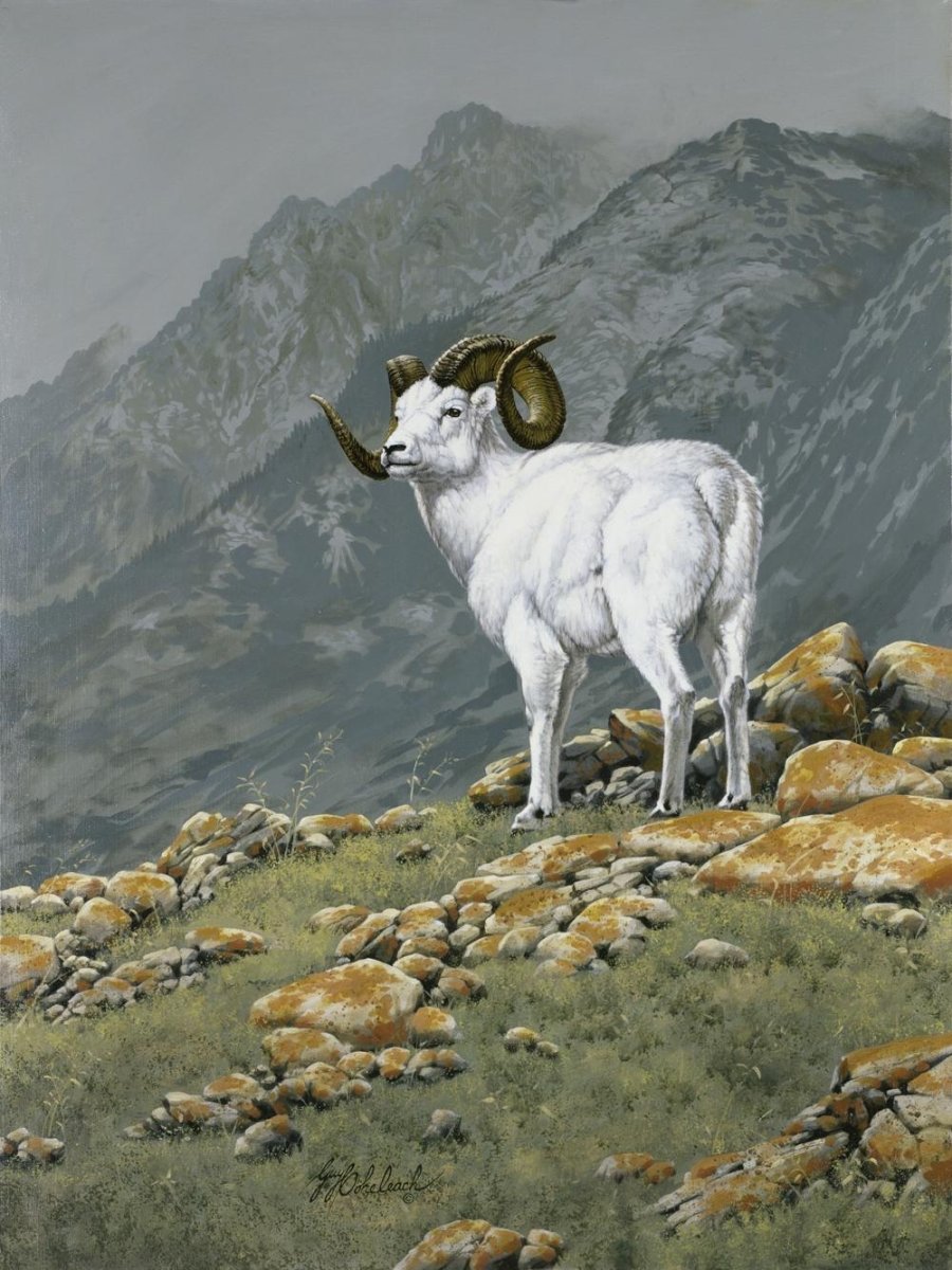 Горный козёл в живописи