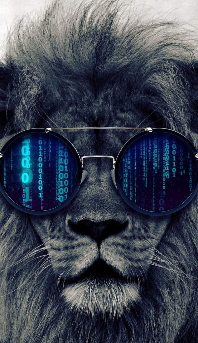 Лев в очках