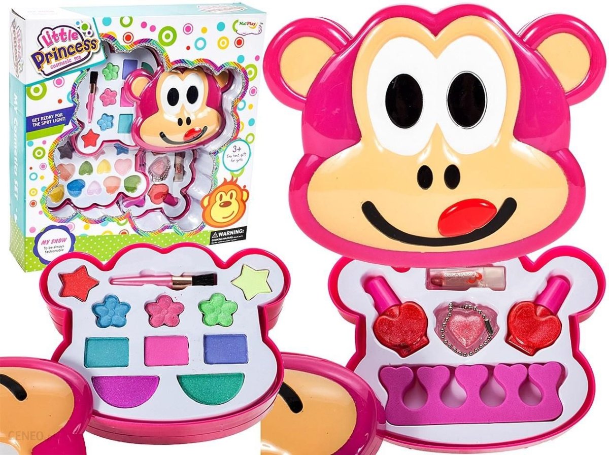 Обезьяна с косметикой