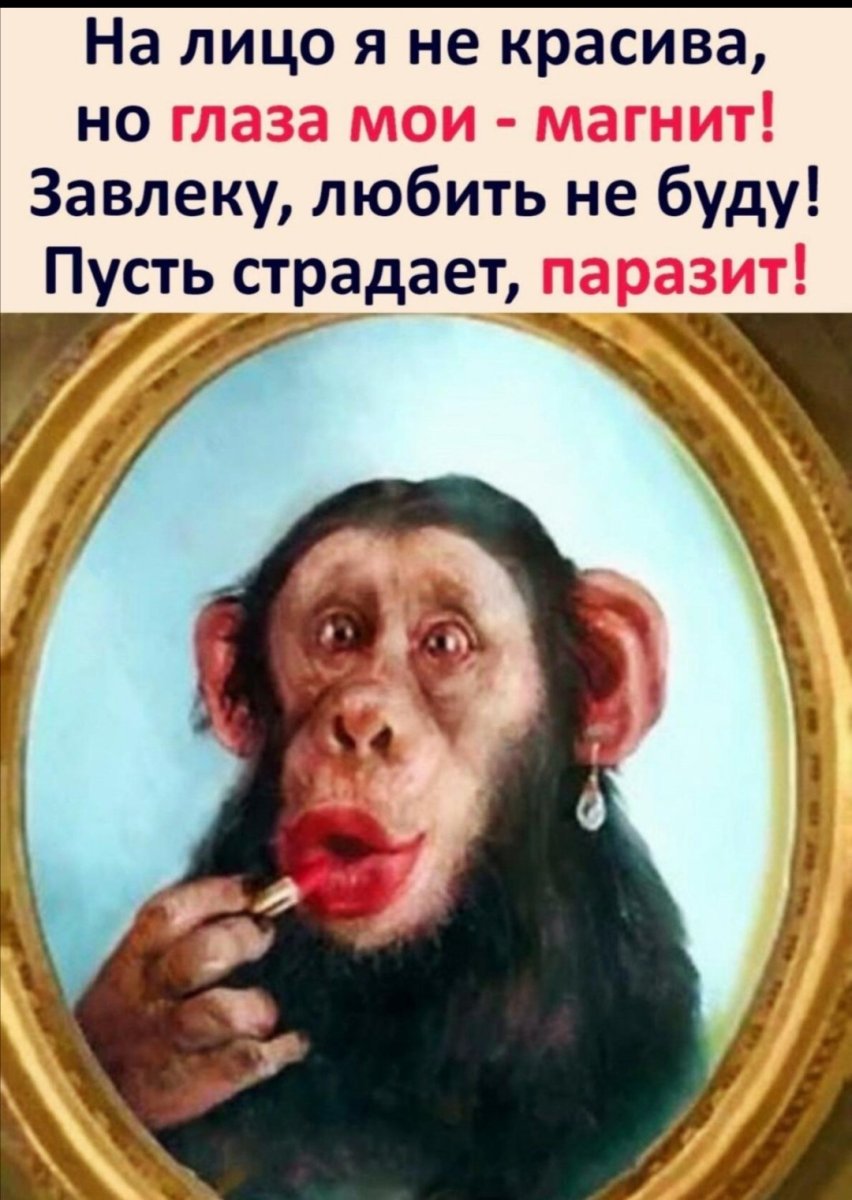 Накрашенная обезьяна