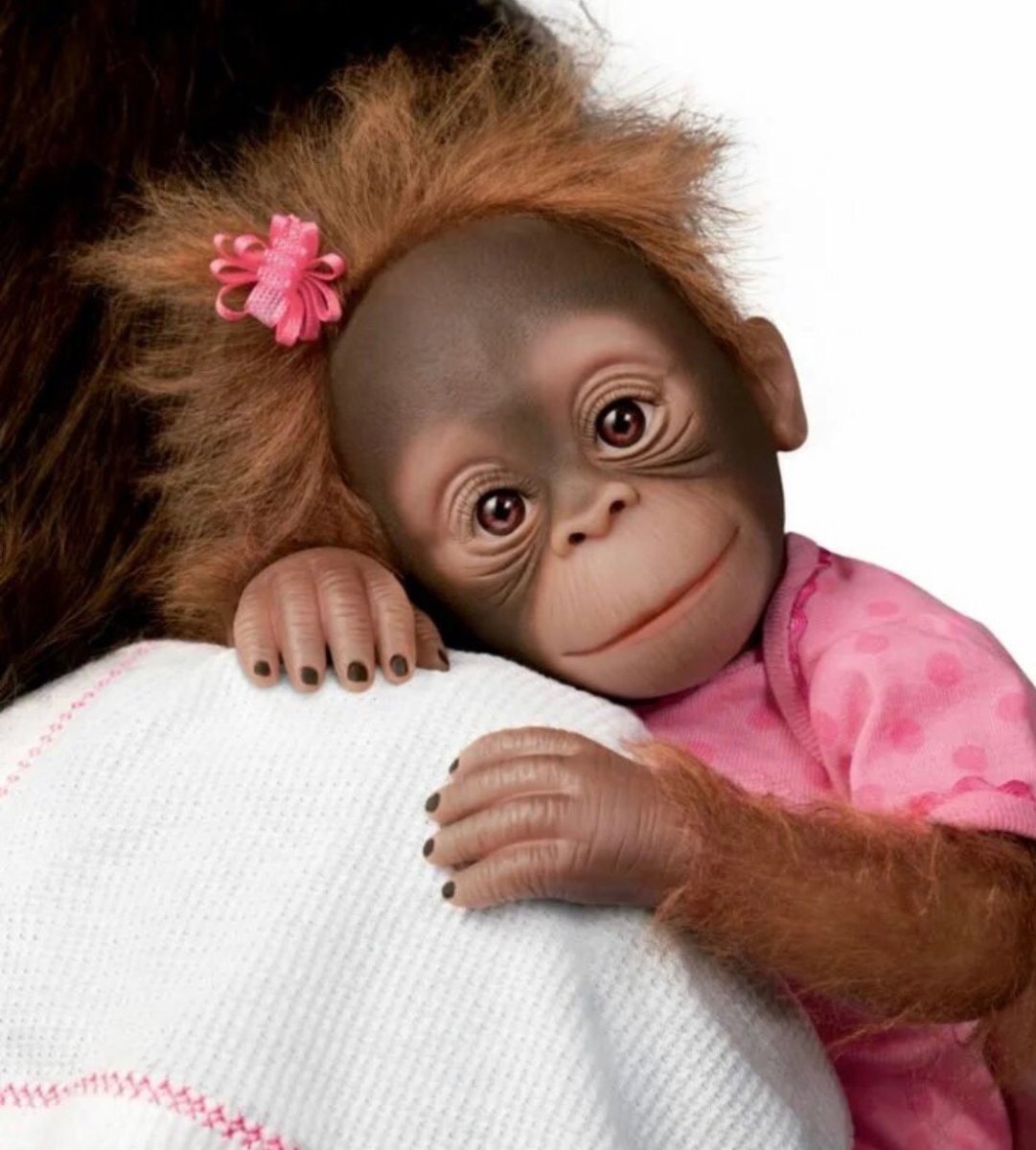 Обезьянка девочка