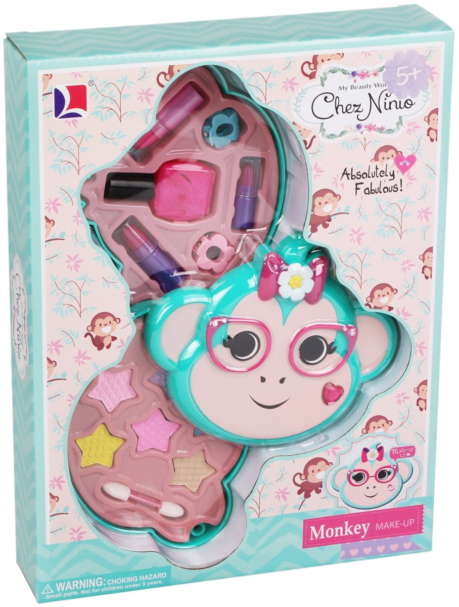 Обезьяна с косметикой