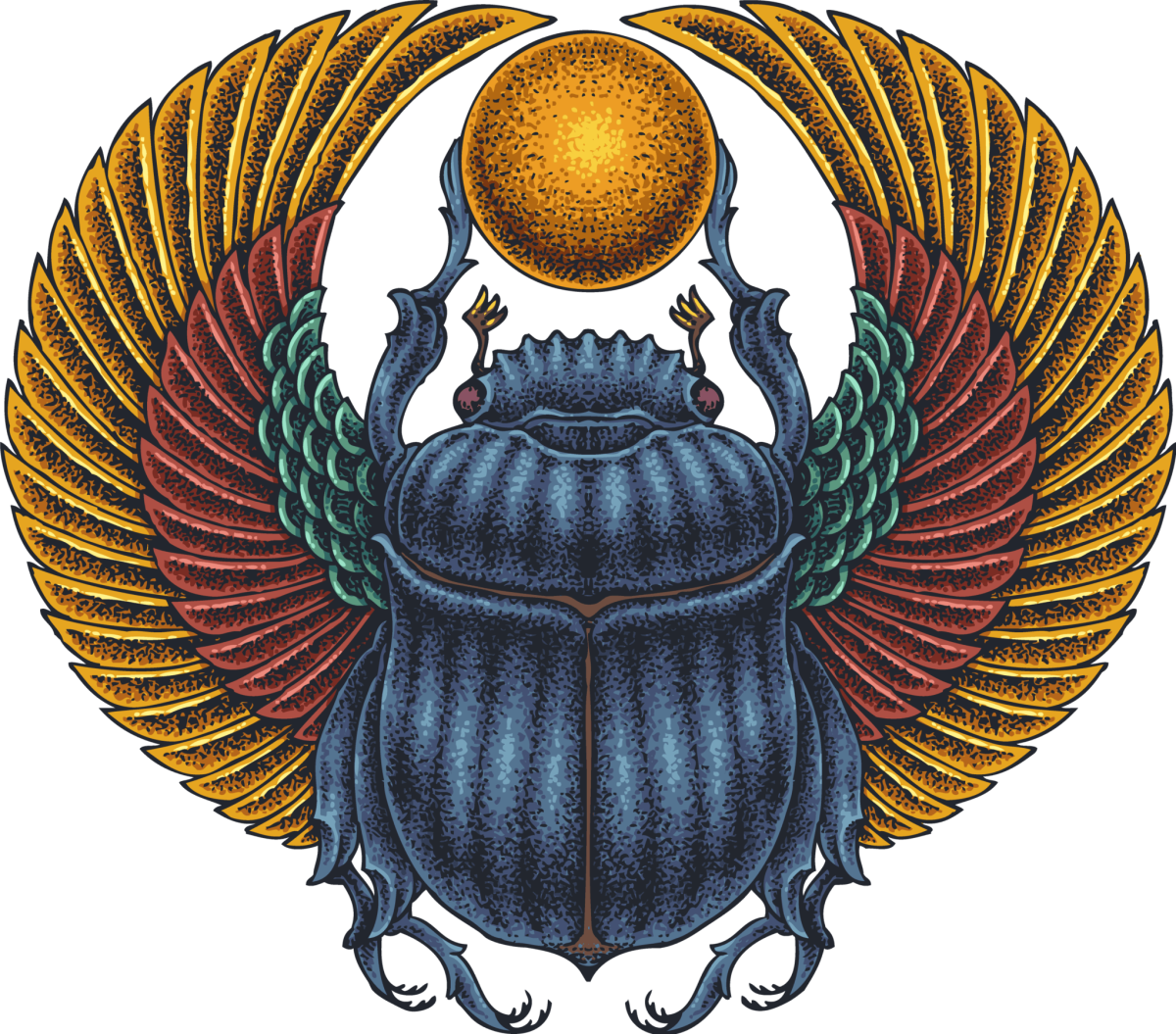 Жук скарабей Египет